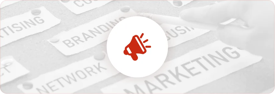 Marketing Icon Megaphone
